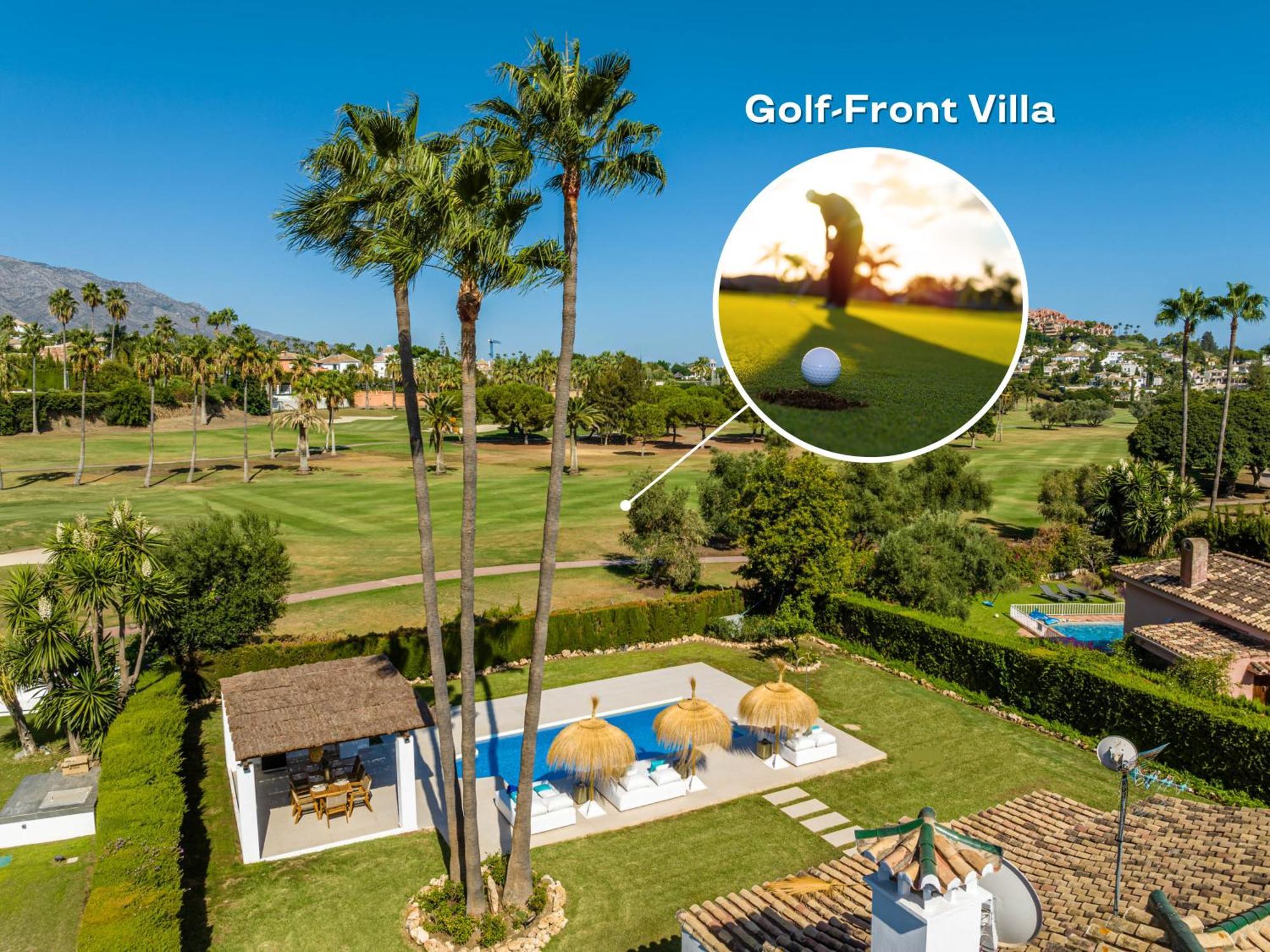 Vacation I Sirio, Golf-front Villa, Private Heated Pool, Privacy, 10 Min From Puerto Banus * Marbella